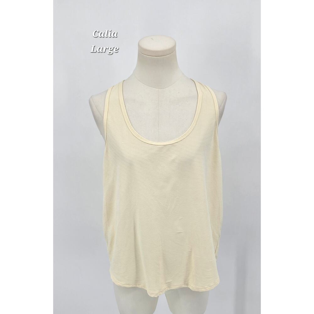 Calia by Carrie Underwood Women’s Ribbed Racerback Tank – Size L